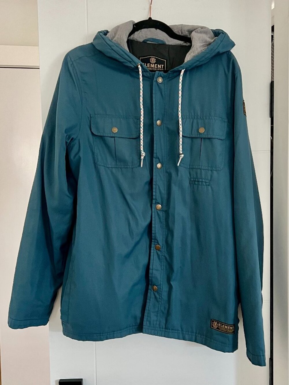 Element Wolfeboro Lined Windbreaker Button-up Jacket